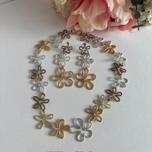 Conjunto floral mix