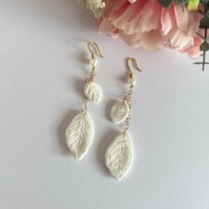 Pendientes Rama floral.