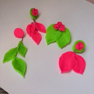 Pendientes naturaleza POP.