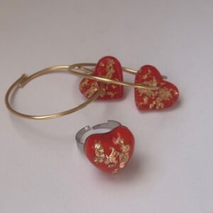 Conjunto Pasión roja.